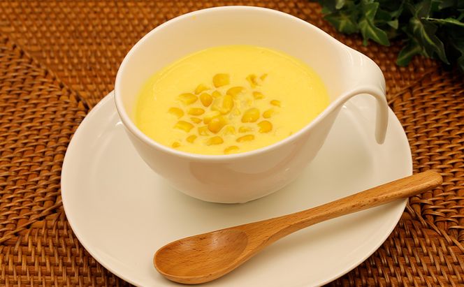 つぶつぶコーンのポタージュスープ 180g×3個入り【 コーン スープ ポタージュ 野菜 とうきび とうもろこし 冷凍 簡単調理 惣菜 北海道 十勝 幕別 】