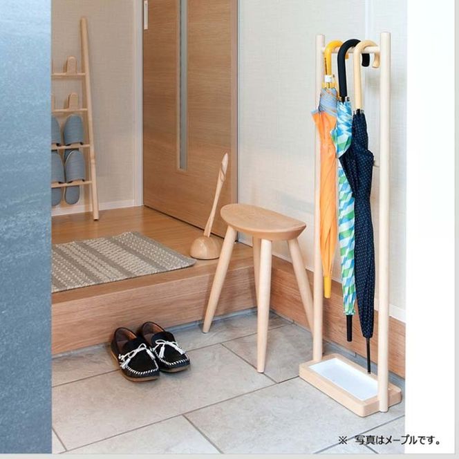 三芳町で採れたケヤキの木を削り出してできた靴べら FAA-212