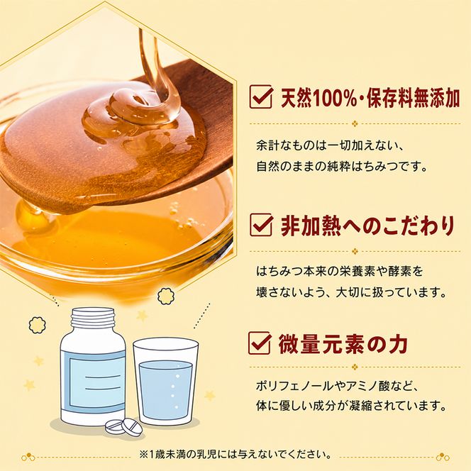 日本みつばちのはちみつ 百花蜜 200g×1個 ( 蜂蜜 国産 ) はちみつ ハチミツ 秋田県 にかほ