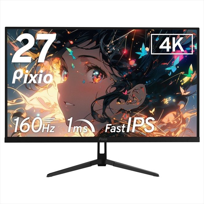 210-3388　Pixio ゲーミングモニター 27インチ 4K 160Hz Fast IPS ブラック/黒 PX27UWAVE【 神奈川県 小田原市 】