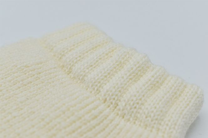 本当に温かいウールの靴下 しろくまくん（ホワイト）Ｍ２０cm ～２４cm //  靴下 温かい 温活 ルームソックス 冷え  ウール 足元 靴下 くつした ソックス ルームシューズ日本製 国産 奈良県 広陵町