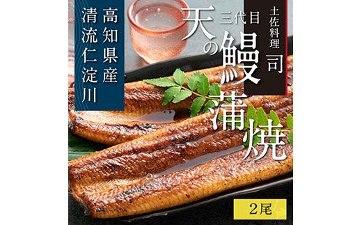 【CF-R7hbk】TRT002　“土佐料理司”三代目天の鰻蒲焼2尾セット／「仁淀川」水系の地下水使用 完全無投薬養殖 国産・高知県産〈高知市共通返礼品〉うなぎ 真空パック （ウナギ・たれセット） 