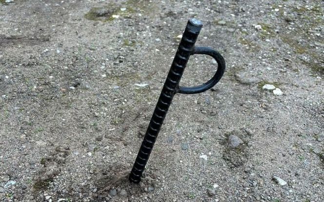 鍛造ペグ 45cm 4本セット / キャンプ キャンプ用品 ペグ キャンプ場 アウトドア用品 / 南島原市 / 重光刃物鍛造工場[SEJ016]