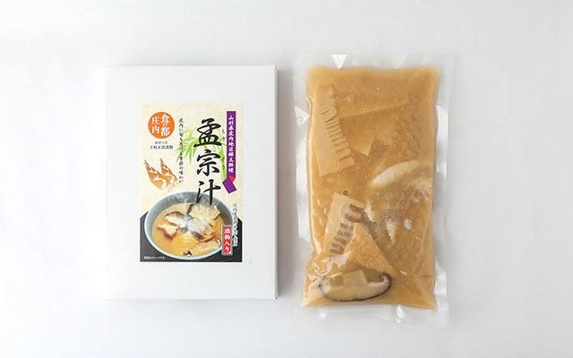 山形県庄内地区 郷土料理 孟宗汁 レトルト 350ｇ×2箱  孟宗 筍 たけのこ 味噌汁 たけのこ汁 酒粕