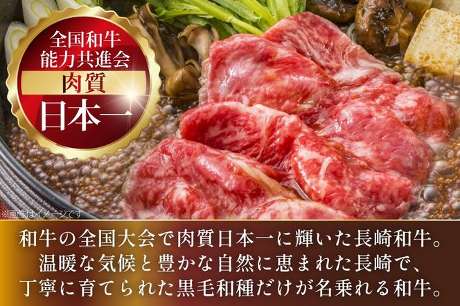 AJ552 【12回定期便】長崎和牛 リブロース スライス 約1kg (500g×2P) [ 肉 牛肉 和牛 高級 おいしい ステーキ肉 まるしん商会 黒牛 長崎県 島原市 ]