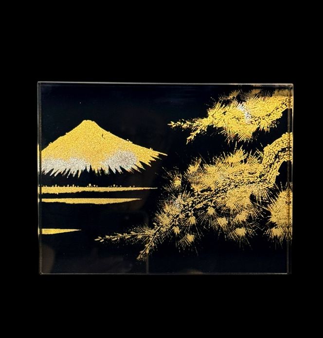 すし下駄 松富士 漆黒 ［NF301］ 303446_CU90120