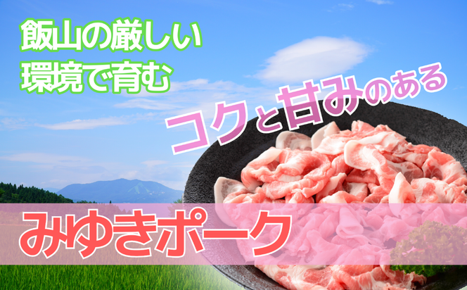 みゆきポーク味付焼肉＆肩ロース味噌漬けセット　（Bo-002） 