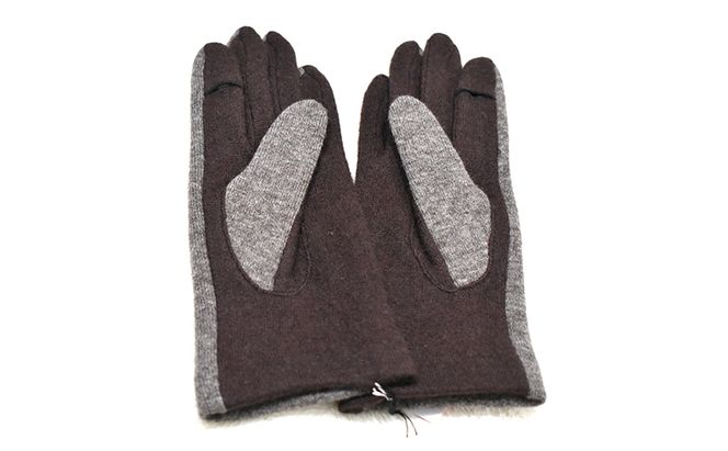 NEWレディース手袋　バイカラー（指で～る） ファッション小物 小物 冬 通勤 通学 お出かけ あったか手袋 あったかグッズ 女性用 女性用手袋 