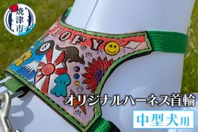 b111-001　中型犬ハーネス首輪