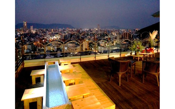 【夕凪の湯　ＨＯＴＥＬ花樹海】平休日1泊2食付 ペア宿泊券《岩露天風呂付和室》 372013_KX001