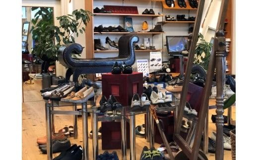 【岡本屋×光織物】吉田の織物とレザーで仕立てたFUJIYAMAスニーカー 岡本屋ロゴマーク