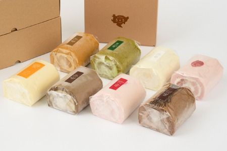 【プレミアム米粉ロールケーキ 8本セット】天使のホワイトロール & 焦がしキャラメルロール & 赤の煌きラズベリーロール & 嬉野新緑ロール & 焙煎ほうじ茶ロール & パッションフルーツロール & クラシックショコラロール & 贅沢いちごロール【グルテンフリー 小麦粉不使用 保存料不使用 贈り物 お歳暮 お中元 お祝 スイーツ デザート ギフト】(H053307)