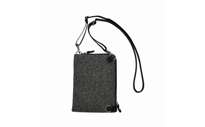 豊岡鞄 カルド クロスミニショルダー グレー TN014XM / ショルダーバッグ メンズ レディース バッグ かばん カバン 鞄 株式会社タイムバックス
