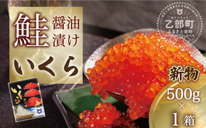 【新物】＜いくら醤油漬　1パック（500ｇ）＞鮮度にこだわる「笹谷商店」の絶品の醤油タレで漬けたいくら（検索：イクラ 鮭いくら 鮭イクラ 醤油いくら 醤油イクラ いくら醤油漬け イクラ醤油漬け 醤油漬 いくら丼 秋鮭 国産 北海道産 北海道乙部町 日本海 冷凍 人気 使い道 ふるさと納税）