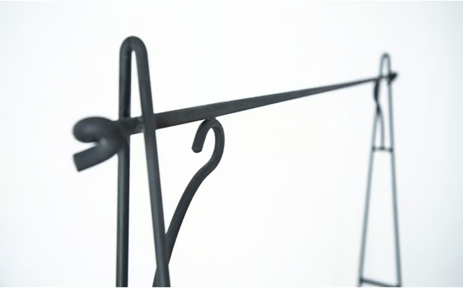 アイアン ハンガーラック 【配達不可：北海道・沖縄・離島】 [№5735-1166]