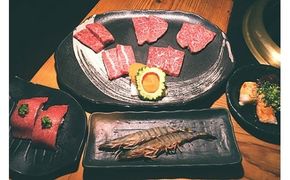 炭火焼肉レストラン石垣屋　ペア食事券(デラックスコース) YI-4-1