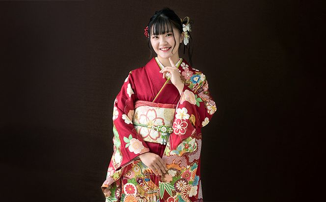 十日町友禅ブランド振袖 着物 和装 女性