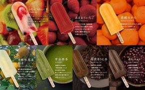【京都・本くず氷】定番セット アイスキャンディー 7本入り［ 京都 アイス スイーツ お菓子 フルーツ 人気 おすすめ ギフト お取り寄せ 通販 送料無料 ふるさと納税 ］ 261009_B-GD07