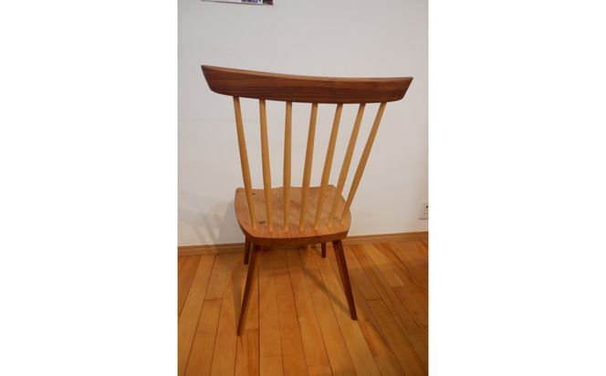 スポークチェア（胡桃×ウォールナット） 372013_LL001