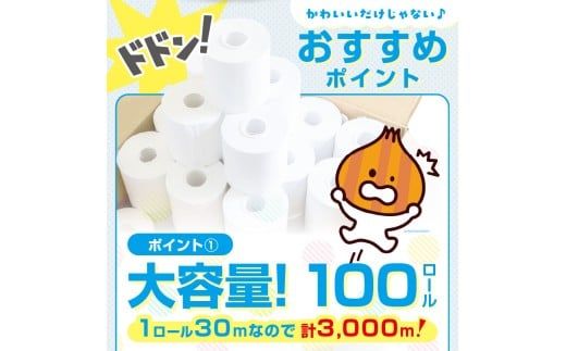 【数量限定】大容量トイレットペーパー 100ロール ダブル 業務用 個包装 日用品 備蓄 防災 無地 無香料 訳あり でない【222-0001】