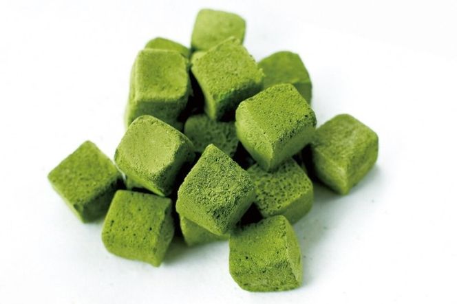 コロコロ抹茶キューブ　柚子風味（微糖）（30個入×4箱）〈有機 オーガニック 無農薬 抹茶スイーツ スイーツ お菓子 宇治抹茶 抹茶  抹茶ラテ 柚子 ゆず フリーズドライ〉 手軽 茶道具要らず 
