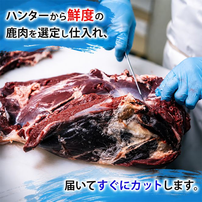 北海道 湧別町産 エゾ鹿肉 モモ (スライス) 800g 【 お肉 ジビエ 鹿 しか肉 シカ肉 エゾシカ エゾシカ肉 もも肉 エゾ鹿 冷凍 低カロリー ヘルシー 国産 産地直送 オホーツク 】