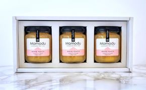 Momodu 白桃 ジャム ギフト 3瓶 セット もも 桃 モモ ピーチ 加工食品 