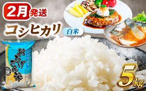 ＼2月発送分／ コシヒカリ 白米 5kg / 脇野コンバイン[AECP021-6]