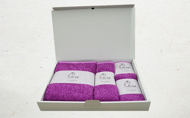 エアーかおるミックス(ウォッシュ1枚、フェイス1枚、エニータイム1枚、バス1枚同色セット)キキョウ 日用品 SDGs パイル 鮮やか カラー 上品 高級感 ふっくら 吸水 キューティクル ダメージ 数量限定 頭皮 