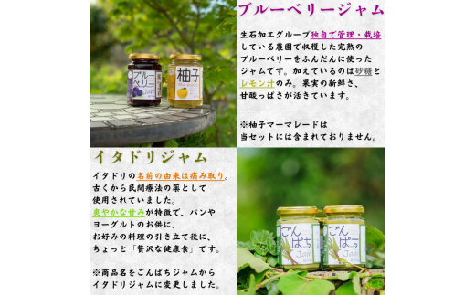 【手作り・無添加】「ふるさとの愛情詰め合わせ 食卓セット3」 ～ みそ ・ ジャム ・ ポン酢 ～ / 調味料 味噌汁 パン 鍋 スイーツ 料理 柚子 柚子ポン酢 米味噌 ブルーベリージャム イタドリ 和歌山【ois629-set-3】