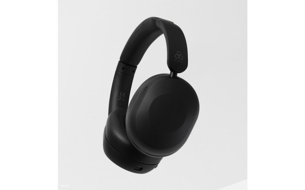 ワイヤレスヘッドホン final UX1000 BLACK ハイコスパモデル/ノイズキャンセリング/ノイキャン/ANC/マイク付き 141305_DC57VC01