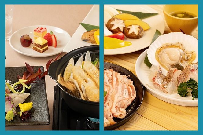 お食事券 ホテルパークテラスOGA 10,000円分（1,000円×10枚） 秋田県 男鹿市 [食事 チケット ランチ レストラン ディナー バーベキュー BBQ 料理]|23_smk-021001