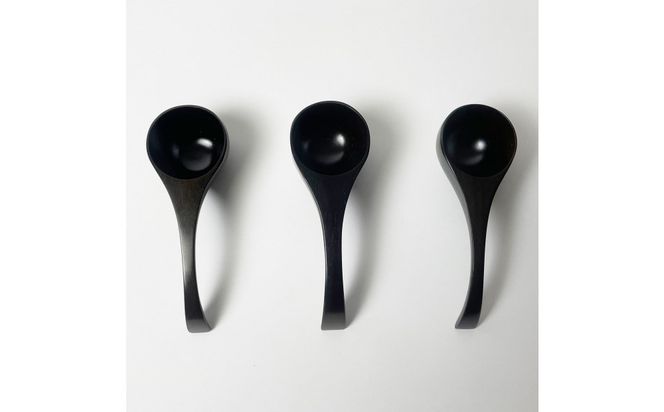 黒柿　真黒　コーヒーメジャー　漆塗り 322032_BG021