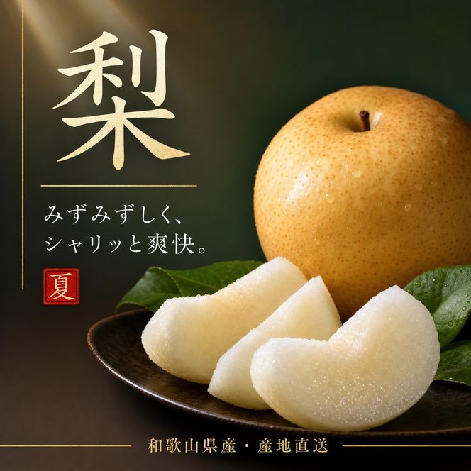 【全3回 定期便】 紀州和歌山産旬のフルーツセット（6月：スイカ・7月：桃・8月：梨） ［UT138］ 303446_XF91184