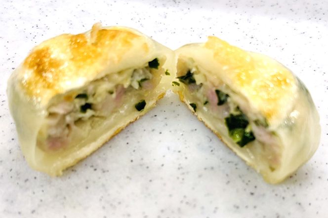 ニラ饅頭 計200個 (50個×4袋)｜中華料理 点心 中華街 [0693]