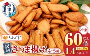 a12-269　冷凍 小分け訳ありさつま揚げ120g×12袋 総量1.4kg
