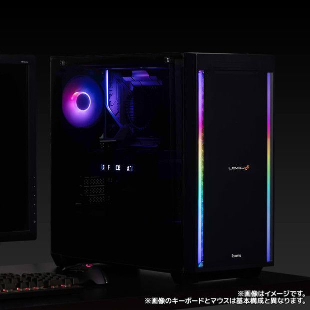 パソコン工房 4年間物損保証 ミドルタワーゲーミングPC Ryzen 7/5070 Ti/No.371 322032_EE104