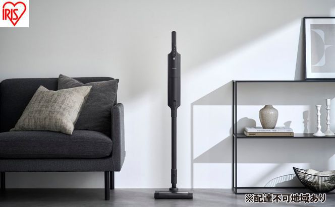 掃除機 上重心紙パッククリーナー SBD-200PN-B ブラック コードレス 紙パック アイリスオーヤマ 紙パック式 自走式 クリーナー スティッククリーナー コンパクト コードレス掃除機 紙パック 軽量 軽い  吸引力 新生活 一人暮らし 
