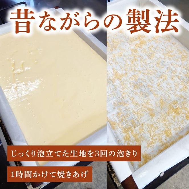 カステラ【昔ながら 懐かしい味 本格的 しっとり ザラメ 美味しい プレゼント 贈答】(CK201)