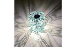 ゴールゼロ用シェード　KIKKO　亀甲　1個　アウトドア・インテリアに　川崎市自社工場一貫生産品【ガラスカラー】 141305_MH03VC01