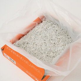 紀州湯浅湾直送！海の恵　茹でたて釜揚げしらす (冷蔵) 【定期便】500ｇ×12回_C6018n