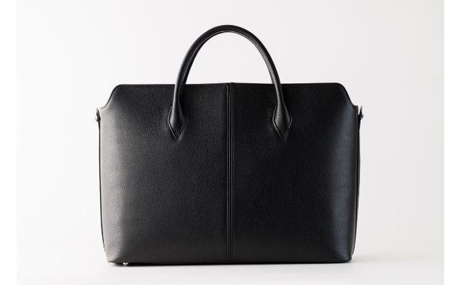 牛革ビジネストートバッグ＜ショルダー付＞【SOP004】 ファッション かばん デザイン 機能性 テフロン加工 国産牛革 贅沢 軽い アクセント 型押し 