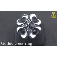 Gothic cross ring