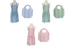 抗菌抗ウイルス エプロンセット ファッション ※離島への配送不可