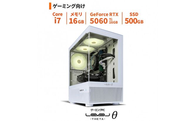 パソコン工房 ミニタワーゲーミングPC Core i7/5060 Ti/ピラーレス/276 322032_EE025