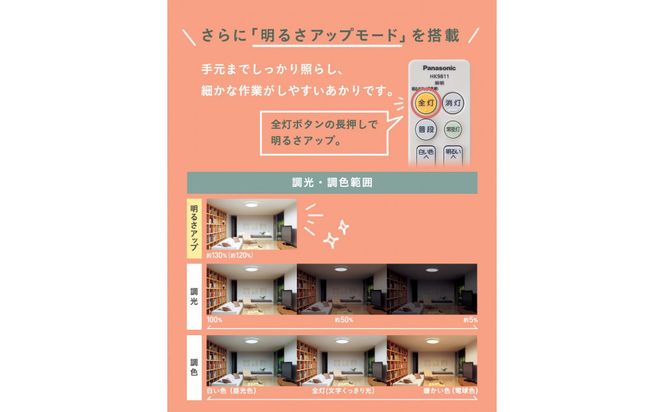 パナソニック【LGC31161K】 LEDシーリングライト　調光・調色タイプ　スタンダード 242161_BQ024
