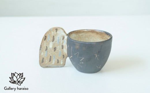 【沖縄のかわいい器】土の種のフクロウカップ