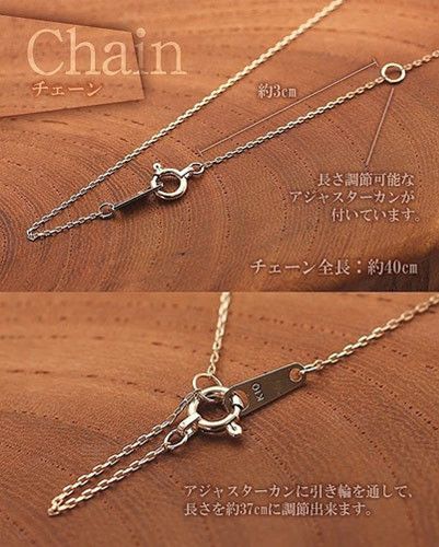 【心葉/京都kokoroba kyoto】K10 天然ダイヤモンド×2石 0.08ct ネックレス「ピンクゴールド」 261009_B-WV08VC02