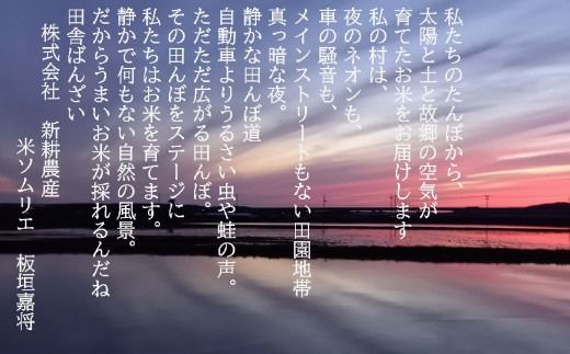 【新米受付・令和8年産米】【3ヶ月定期便】食味鑑定士板垣謹製 新潟県村上市岩船産 コシヒカリ 白米 5kg×3ケ月 1039049N