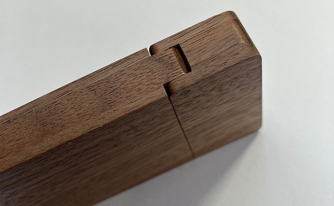 木製　名刺入れ（W）木製 ウォールナット プレゼント 贈り物